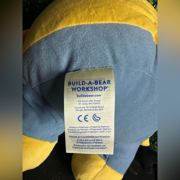 BUILD A BEAR Minion BOB Stuffed Animal Plush BABW - Picture 6 of 7